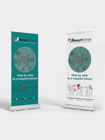 Poster design for HeartWise