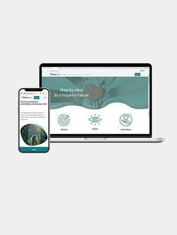 Website design for HeartWise